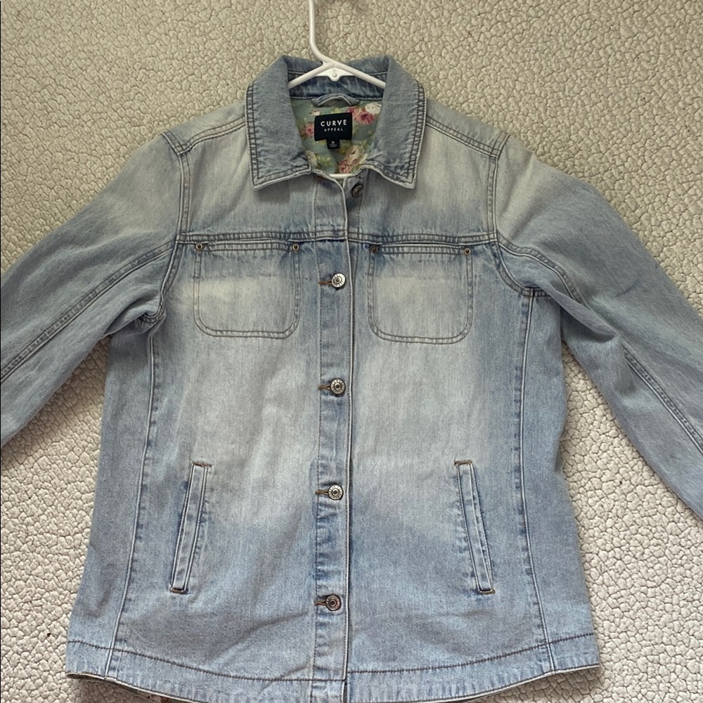 Blue Jean Jacket Classic Fit Vintage Look